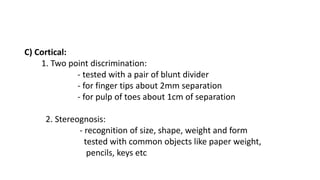 Examination Of Spine and it's patholgies | PPTX
