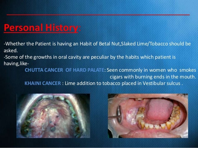 Examination of Swelling