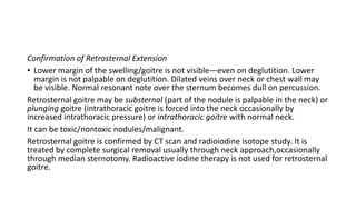 Substernal Approach EXAMINATION OF THE THYROID Gland lecture.pptx