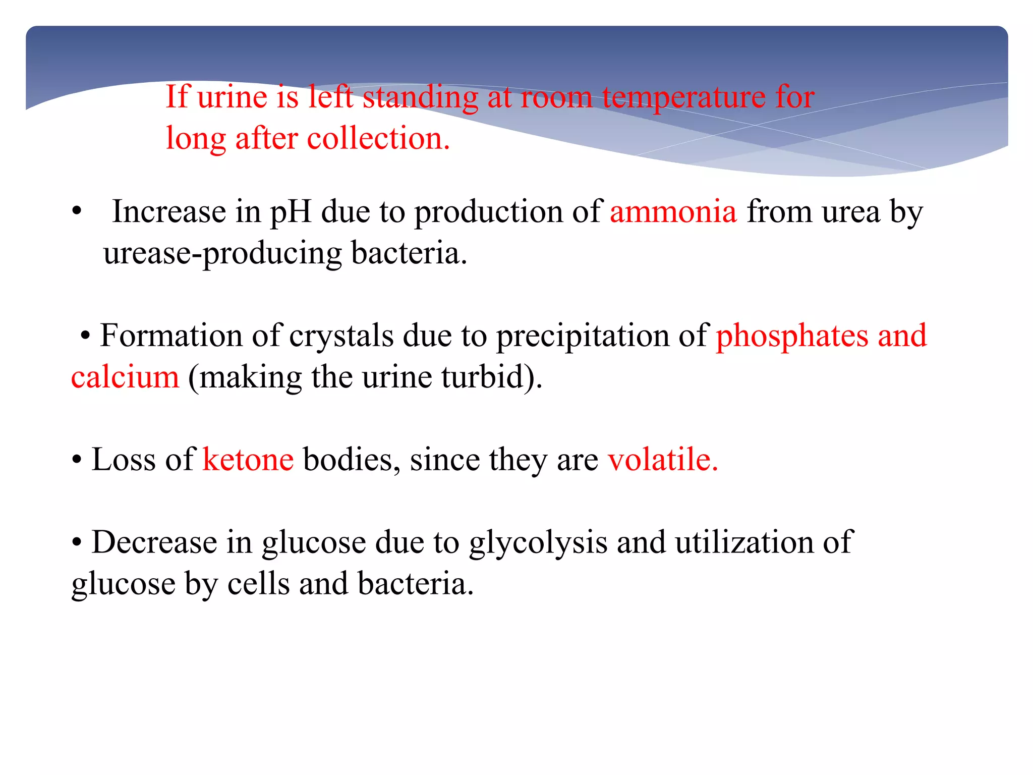 Examination of urine | PPTX