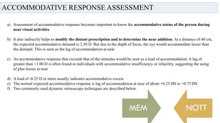 Examination protocol for binocular vision | PDF