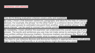 Sentence Coherence Unity Exam Examinations and rules to prepare IELTS test.pdf
