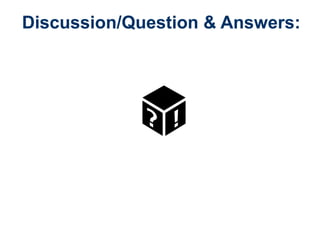 Discussion/Question & Answers:
 