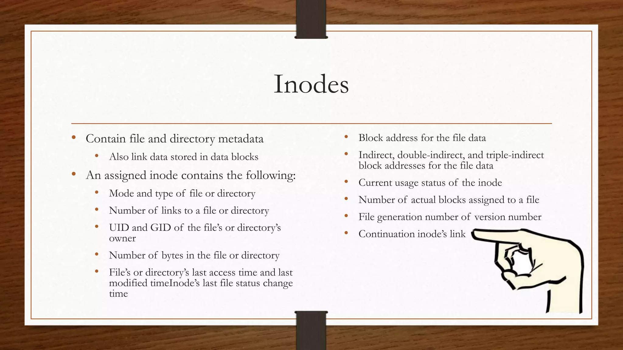 Linux File Structures