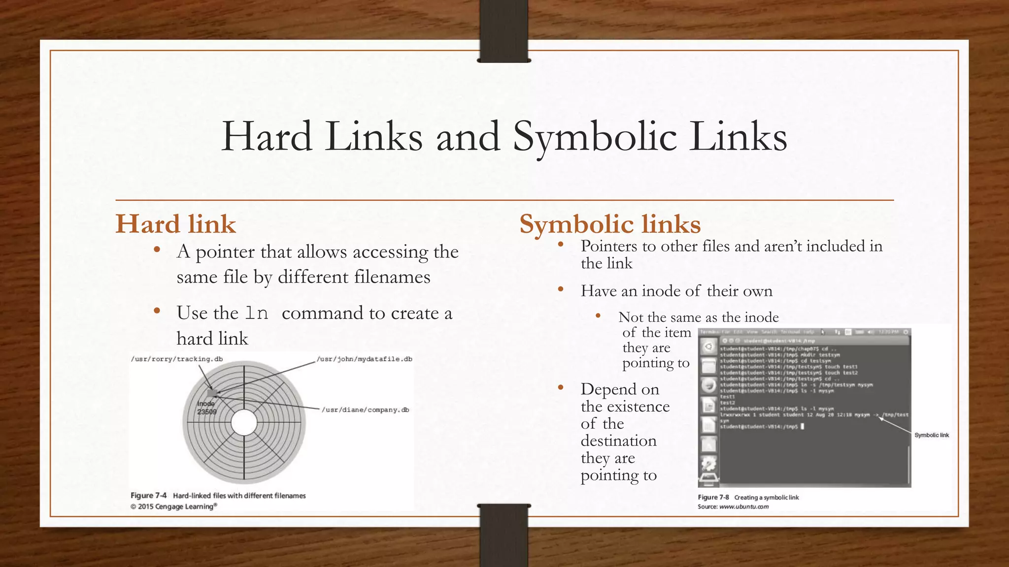 Examining linux file structures ppt