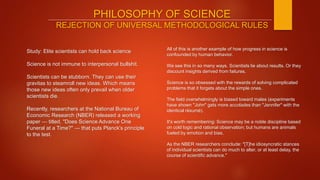 Science Prevails Examining the belief in science - edited -- | PPTX