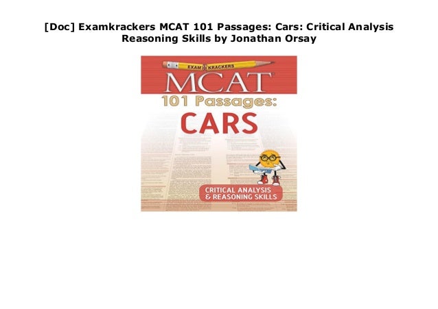 mcat cars passages pdf mcat cars passages pdf
