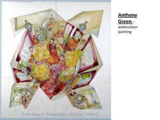 Anthony
Green –
watercolour
painting
 