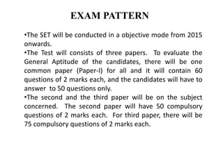 Exam pattern | PPT