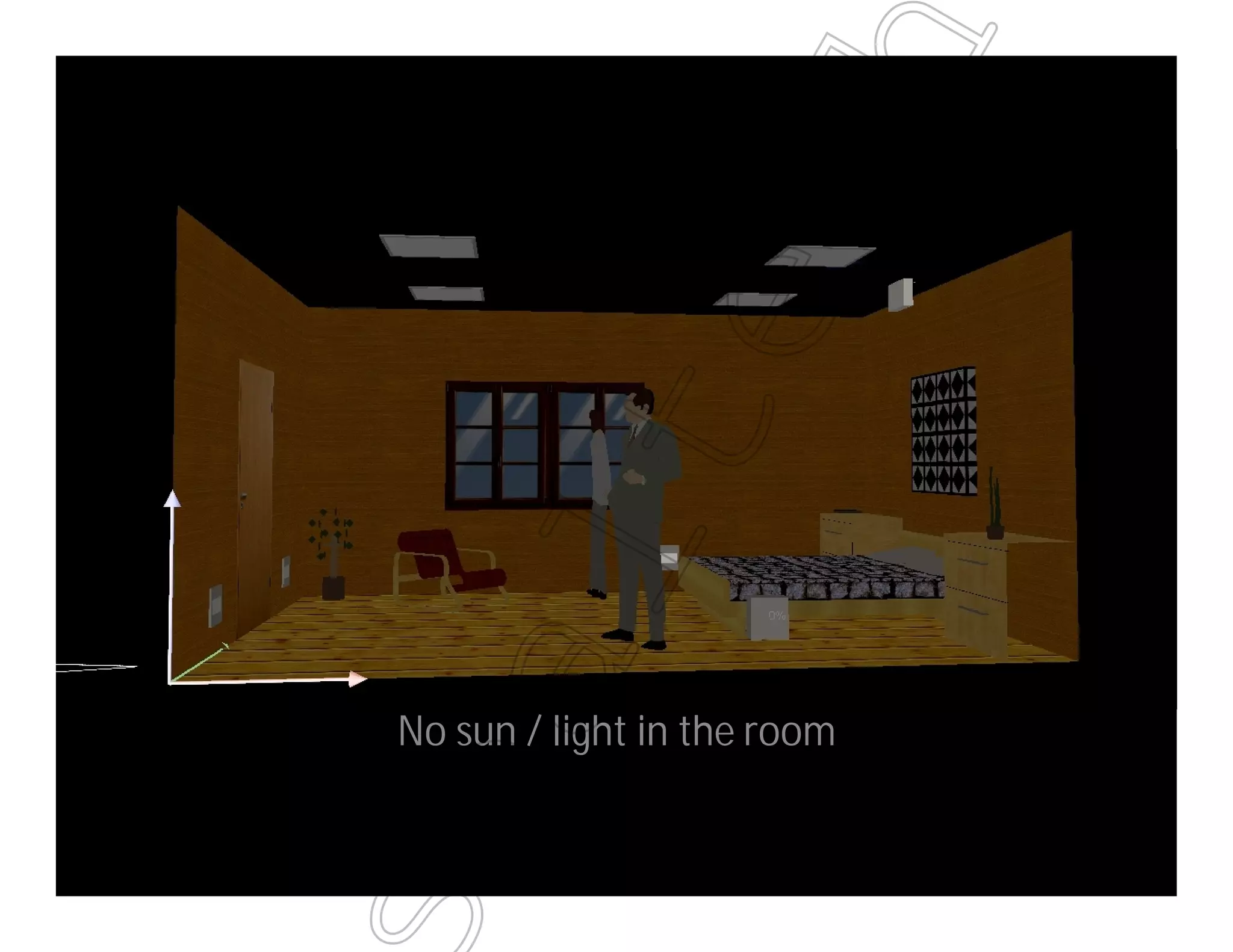 No sun / light in the room
ealtech