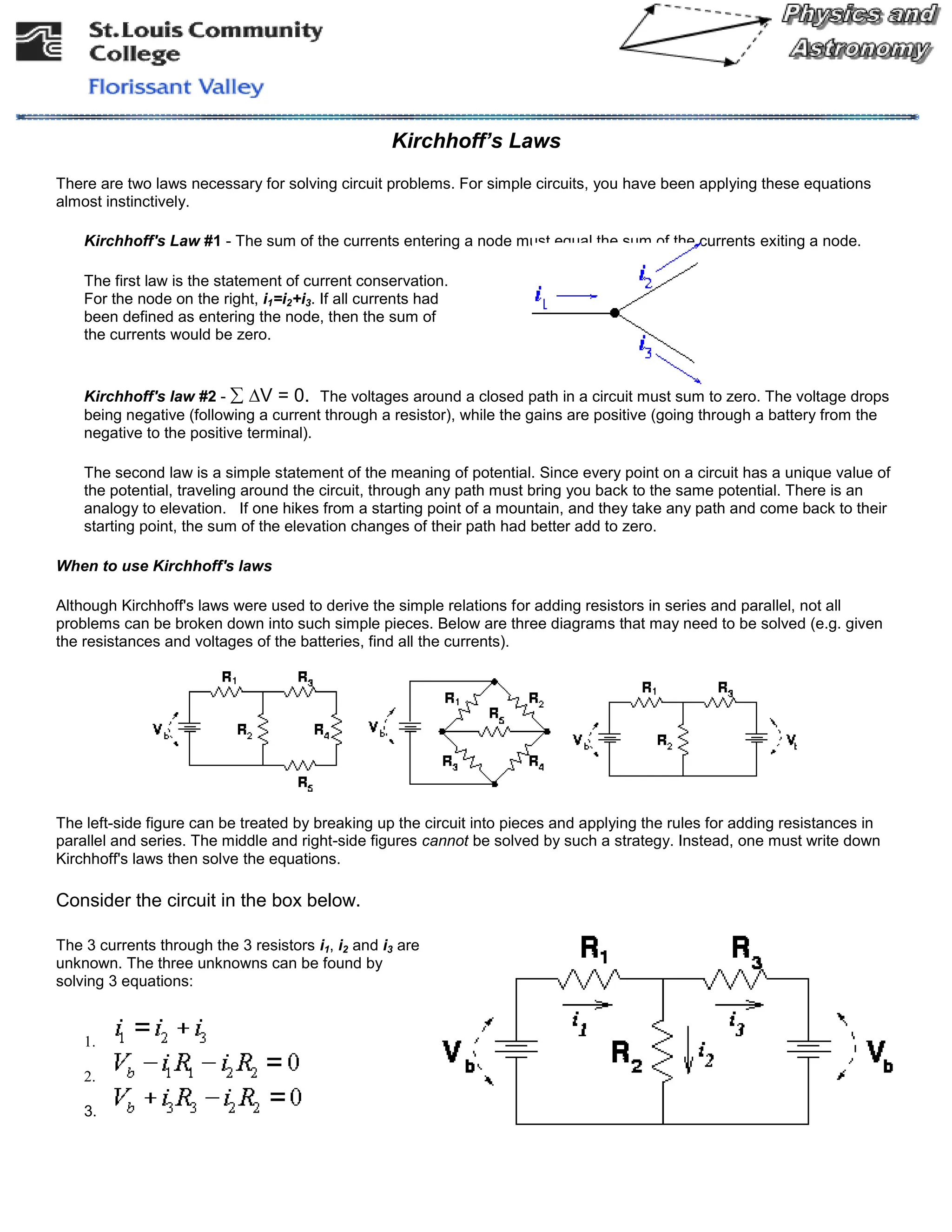 Kirchhoff's current law and voltage law.pdf