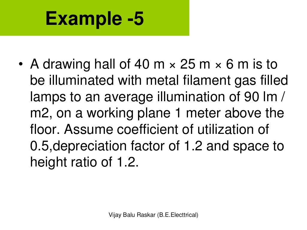 Illumination Example 5