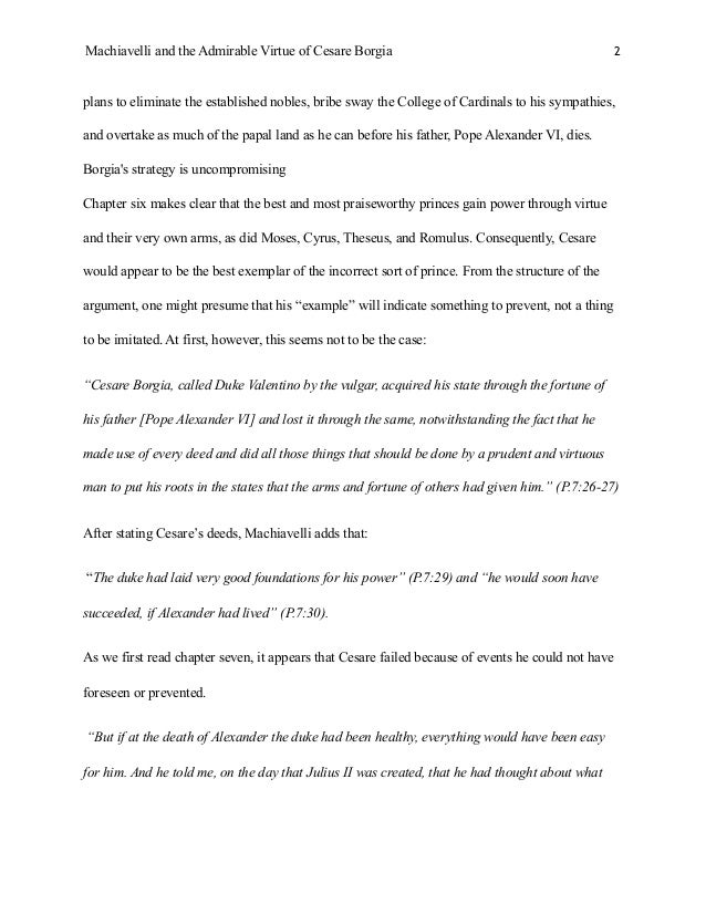 Essay On Science And Technology Machiavelli Buy An Essay Paper also How To Make A Thesis Statement For An Essay Example Of Niccolo Machiavelli Essay On The Prince Health Is Wealth Essay