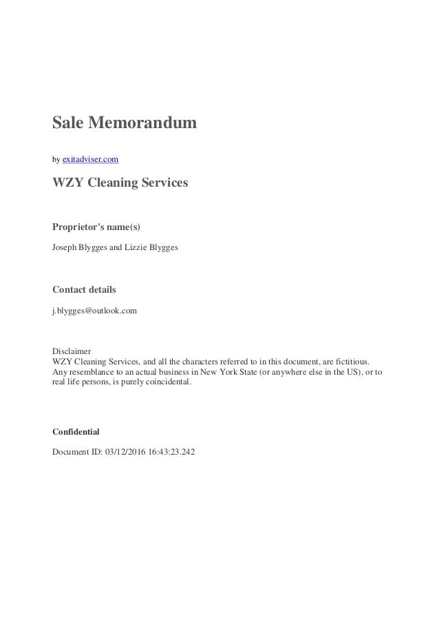 sample sales memorandum document company memo examples