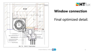 Timber construction detail - optimization of condensation risk at ...