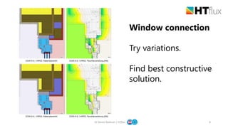 Timber construction detail - optimization of condensation risk at ...
