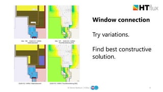 Timber construction detail - optimization of condensation risk at ...
