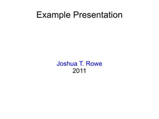 Example1 | ODP | Reptiles | Pets