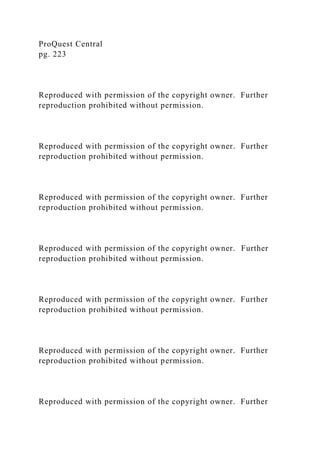 ProQuest Central
pg. 223
Reproduced with permission of the copyright owner. Further
reproduction prohibited without permission.
Reproduced with permission of the copyright owner. Further
reproduction prohibited without permission.
Reproduced with permission of the copyright owner. Further
reproduction prohibited without permission.
Reproduced with permission of the copyright owner. Further
reproduction prohibited without permission.
Reproduced with permission of the copyright owner. Further
reproduction prohibited without permission.
Reproduced with permission of the copyright owner. Further
reproduction prohibited without permission.
Reproduced with permission of the copyright owner. Further
 