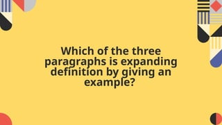 Effective Techniques for Expanding Word Definitions in Education | PPTX
