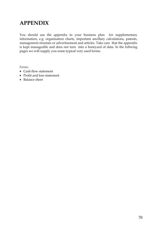 Example of business plan | PDF