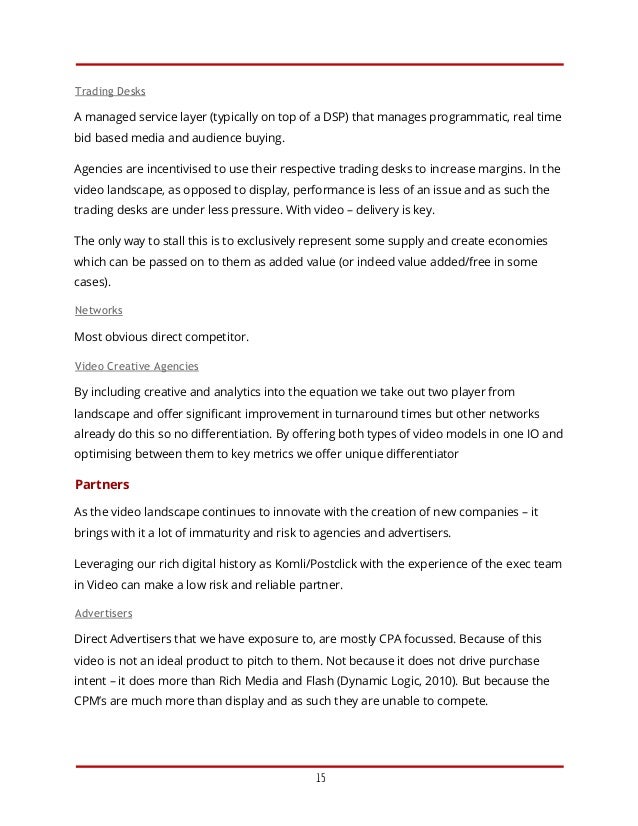 Business plan template picture