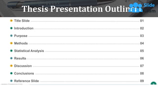 Example Dissertation Powerpoint Presentation Slide | PPT