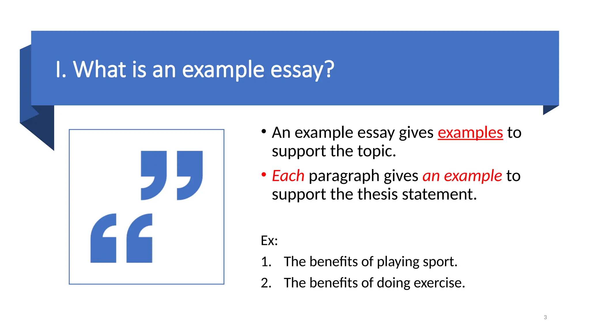 How to Write a Standard Example Organization | PPTX