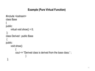 Example for Virtual and Pure Virtual function.pdf