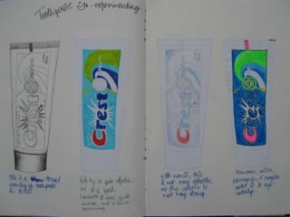 Example GCSE sketchbook
