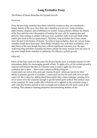 Human Eye Essay Examples Example Ib Extended Essay Topics | PDF
