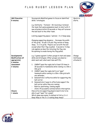 Example lesson plans[1] | PDF
