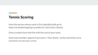 Example mapping workshop | PDF