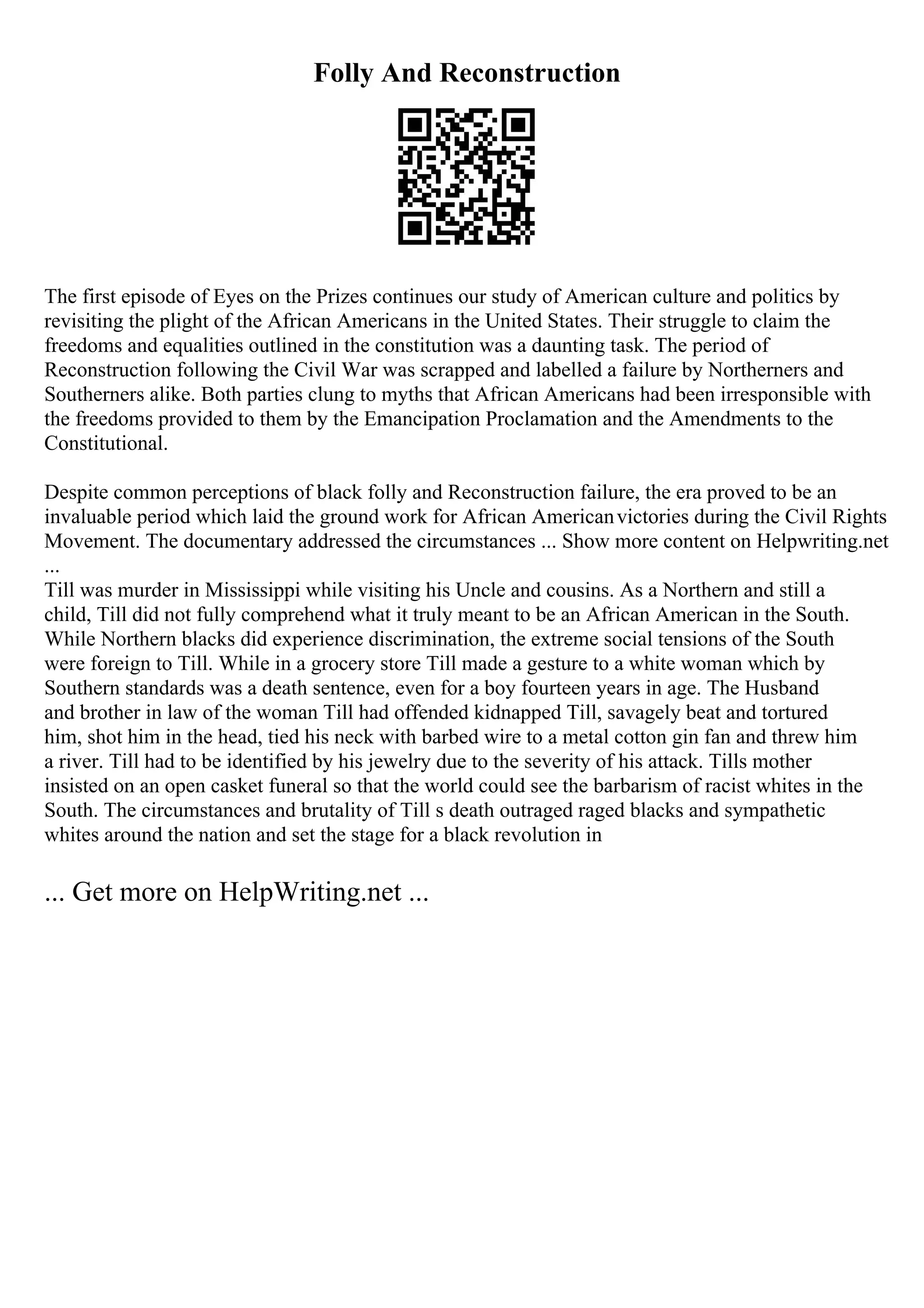 Example Of A Conclusion Paragraph For A Rhetorical Analysis Essay | PDF
