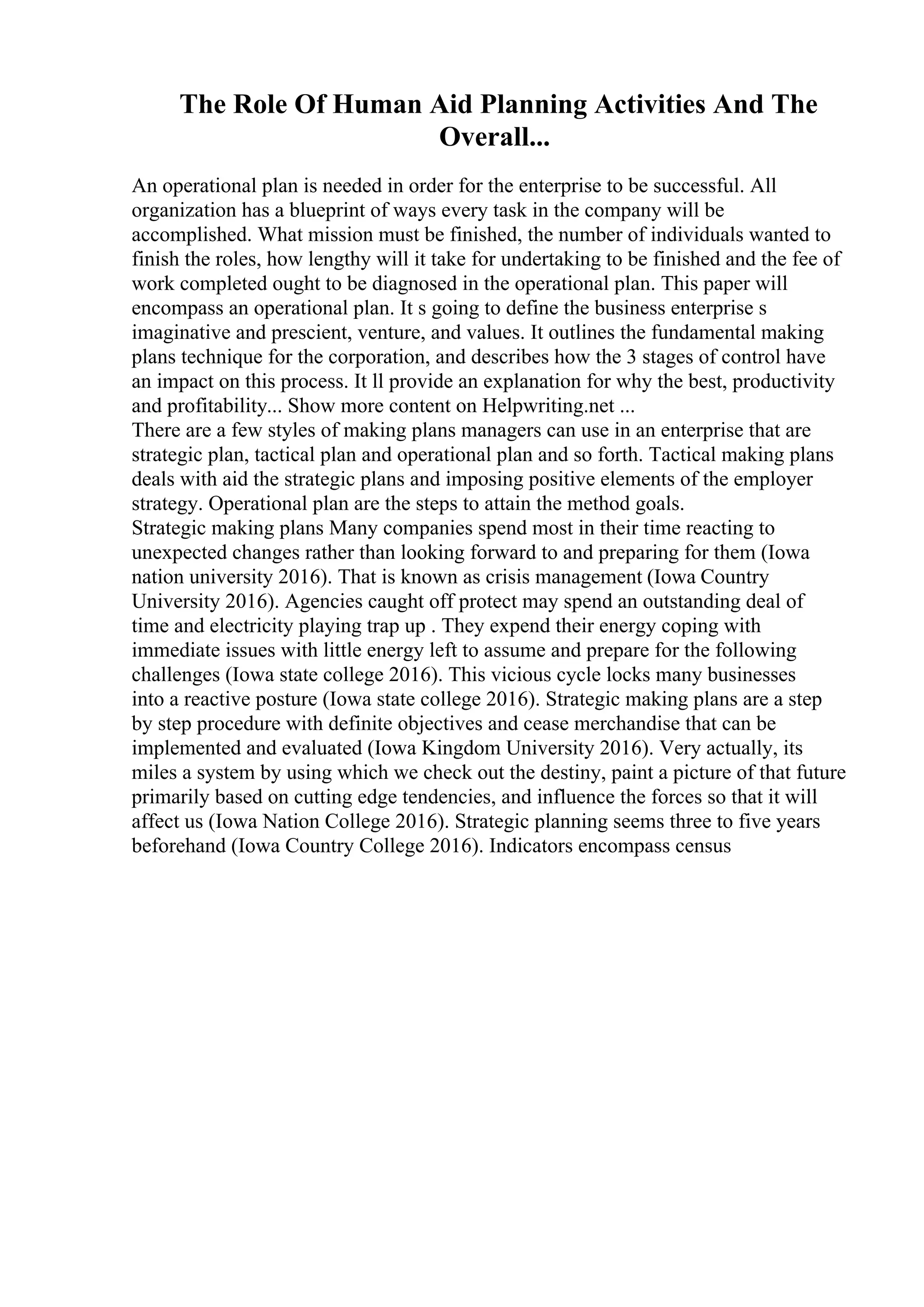 Example Of A Good Descriptive Essay | PDF