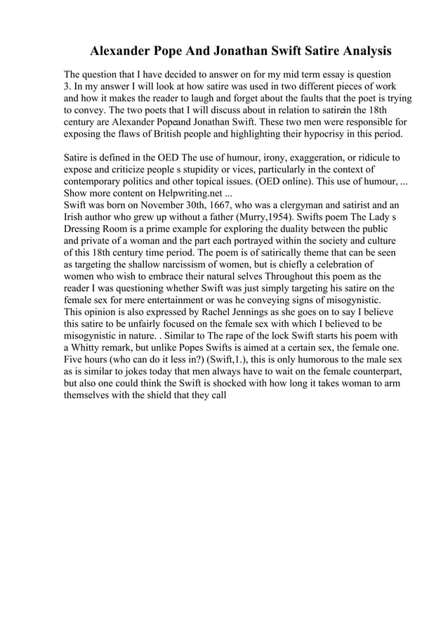 Example Of A Good Descriptive Essay | PDF