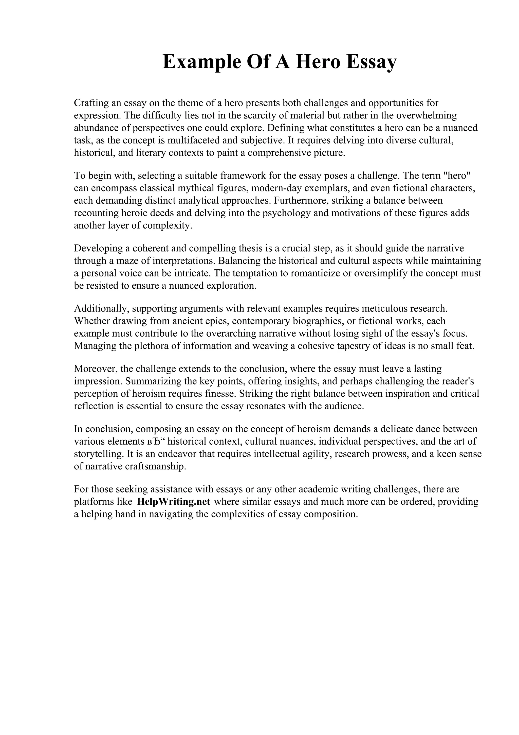 Example Of A Hero Essay.pdf