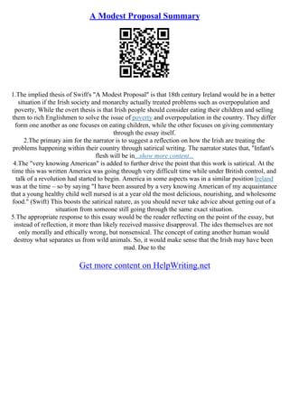 Example Of An Essay Proposal | PDF