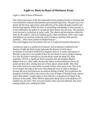 Example Of An Illustrative Essay | PDF