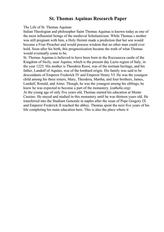 Example Of An Interview Essay | PDF