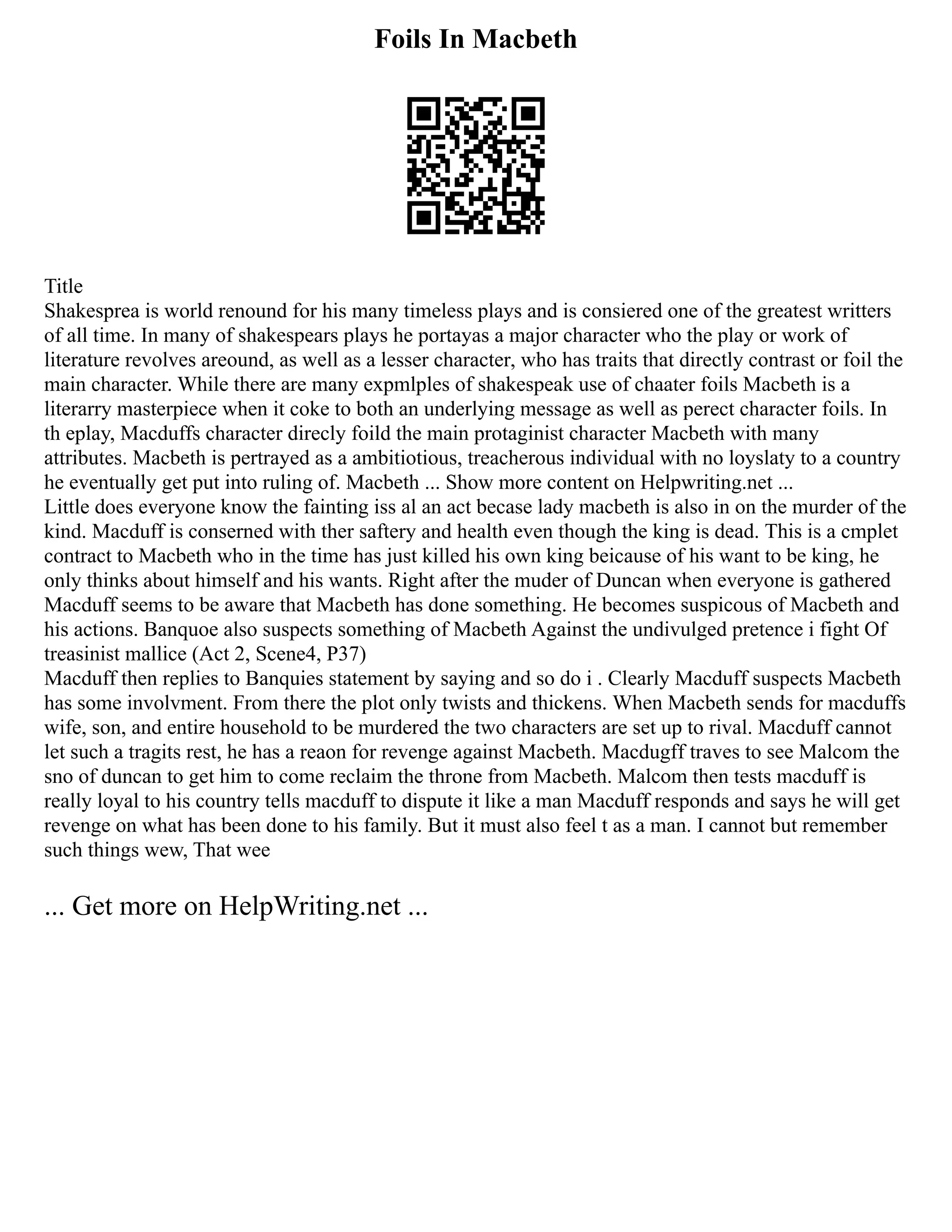 Example Of An Introduction Paragraph For A Research Paper. Example Of | PDF