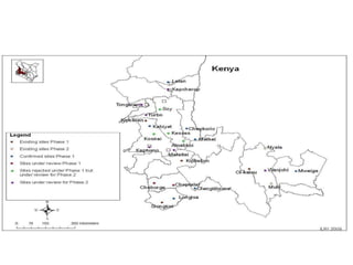 Site selection for the MilkIT project: Example from the EADD project