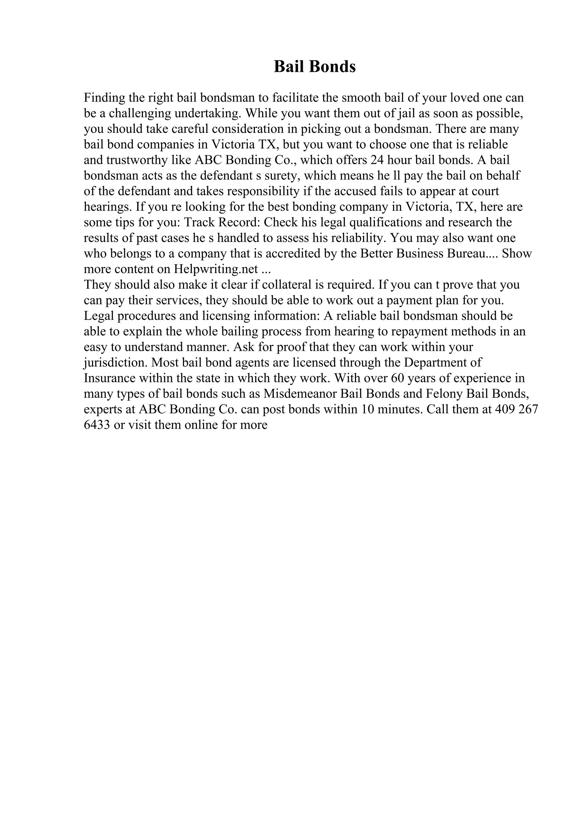 Example Of A Profile Essay | PDF