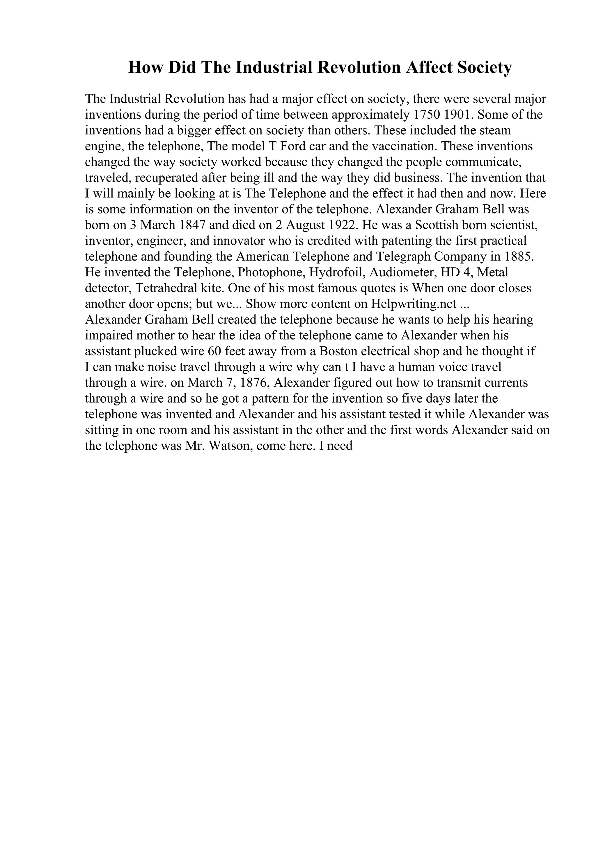 CHARACTER ANALYSIS ESSAY EXAMPLE visual data 7