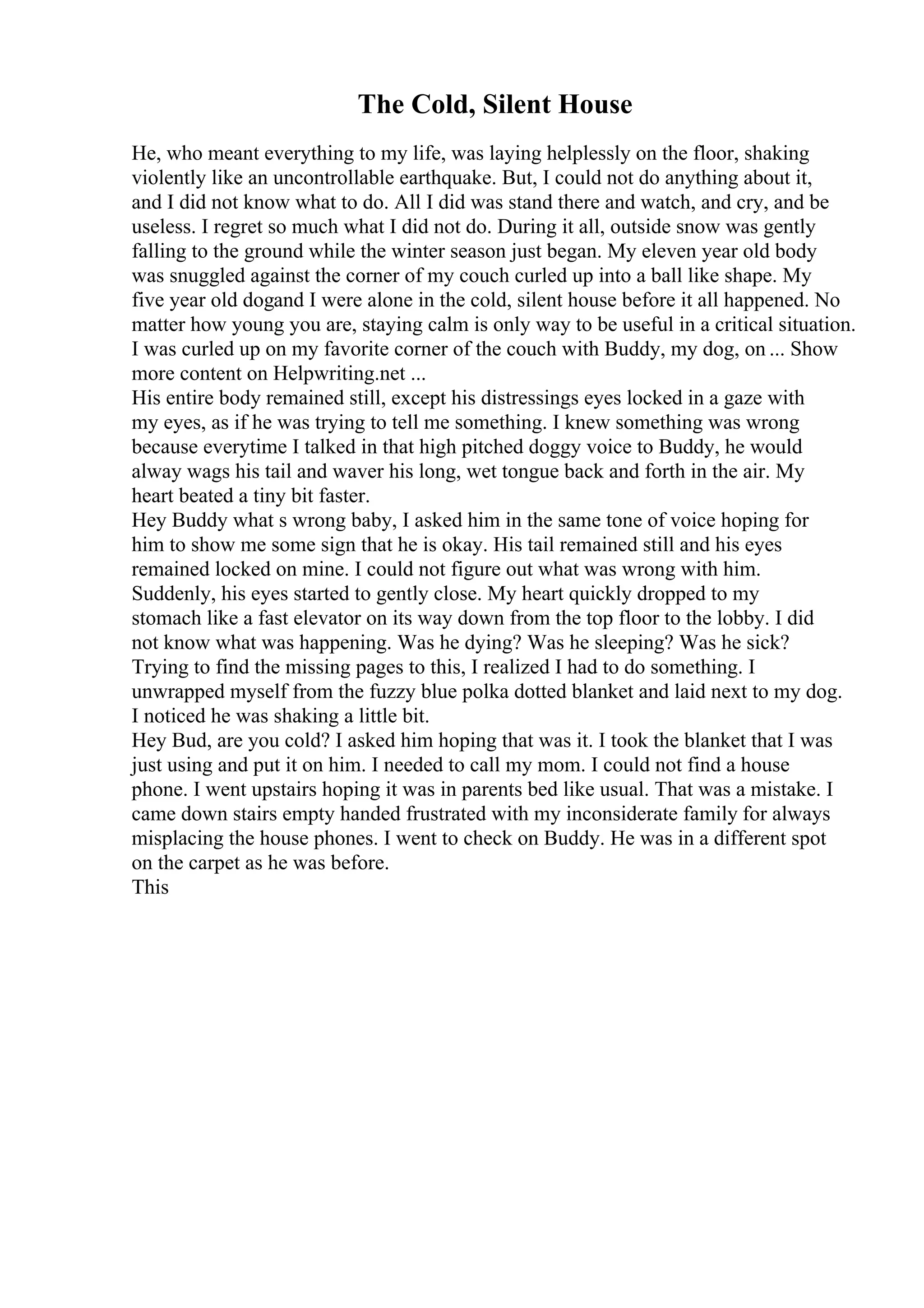 Example Of Character Analysis Essay Pdf