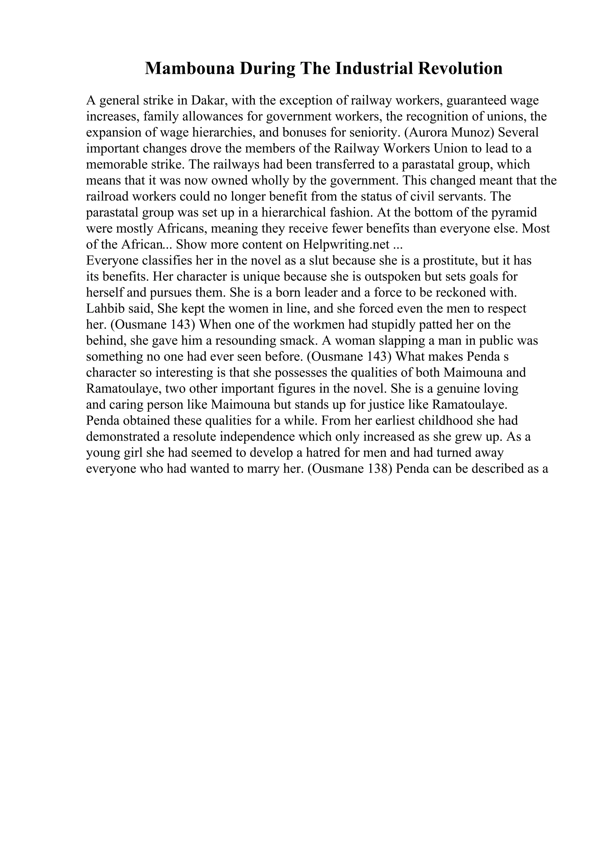 Example Of Definition Essay | PDF