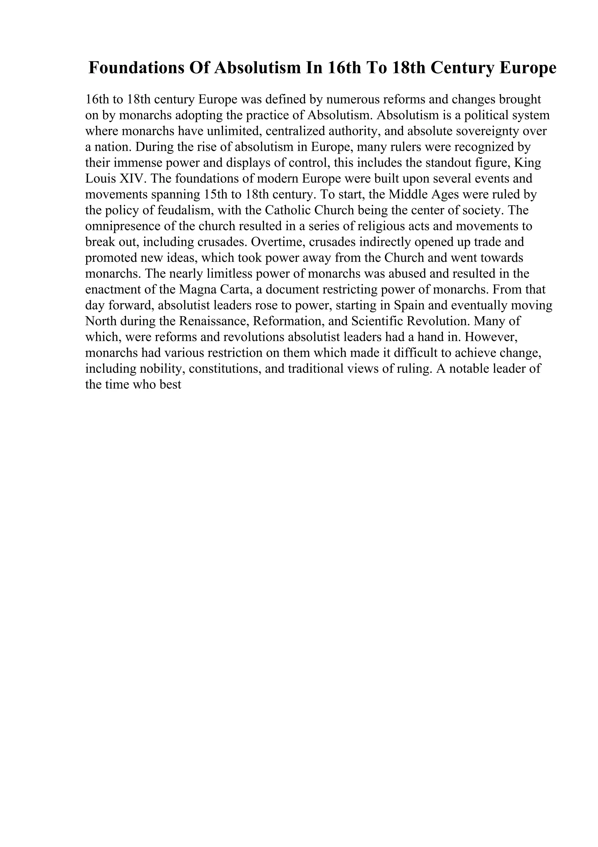 Example Of Definition Essay | PDF