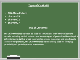 Example of force fields | PPTX