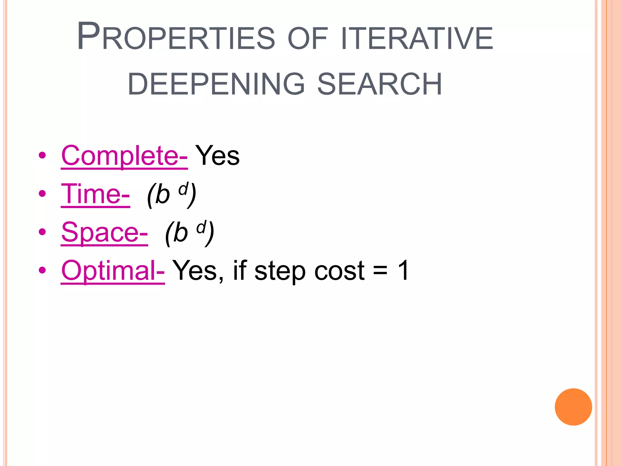 Example of iterative deepening search & bidirectional search | PPTX ...
