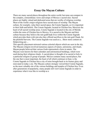 Example Of Rough Draft Essay | PDF